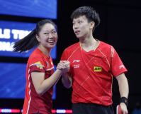 中美组合锁定世乒赛奖牌创纪录（美国乒乓球队62年来首枚世乒赛奖牌）