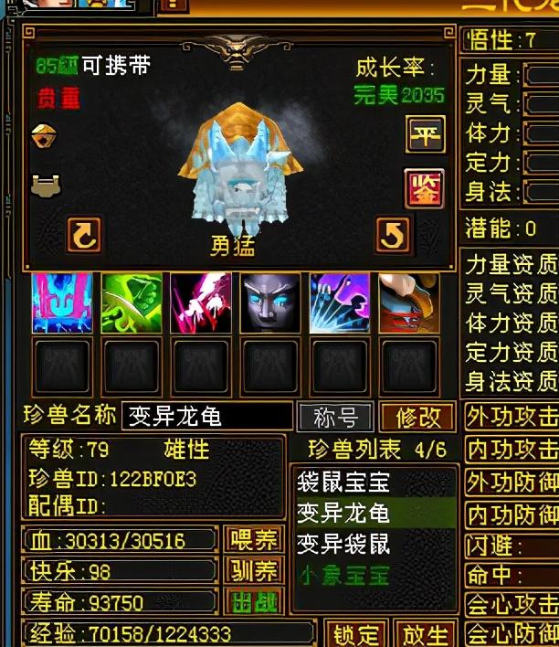 天龙八部怀旧服体力宝宝的技能打造思路