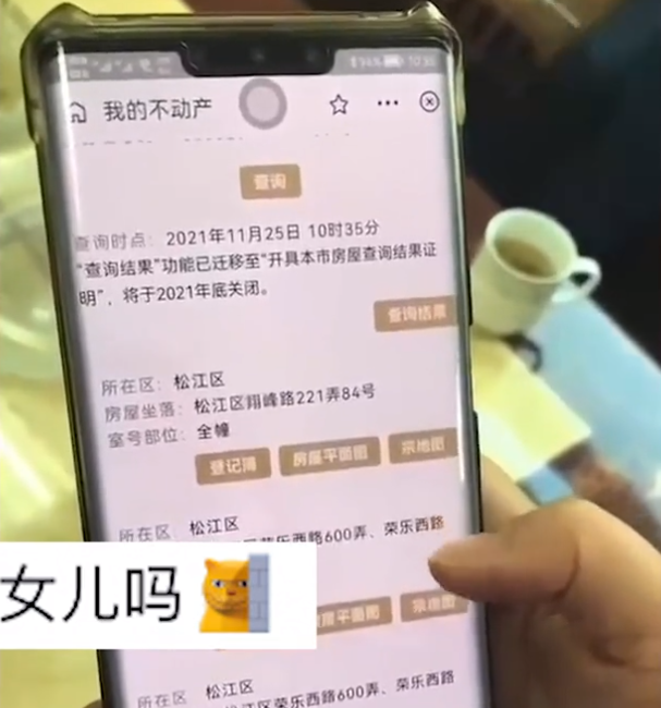 羡慕!上海一大妈查询不动产,拥有90套房106个车位,雇3个人收租