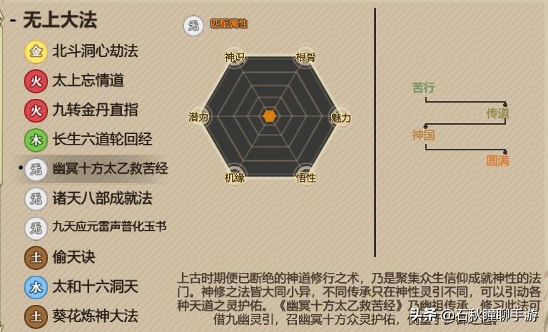《了不起的修仙模拟器》神道修行速成攻略(上)教你最完美开局