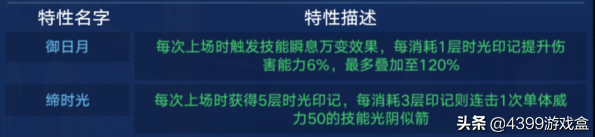 奥拉星手游:御时光缔日月—羲和能力分析