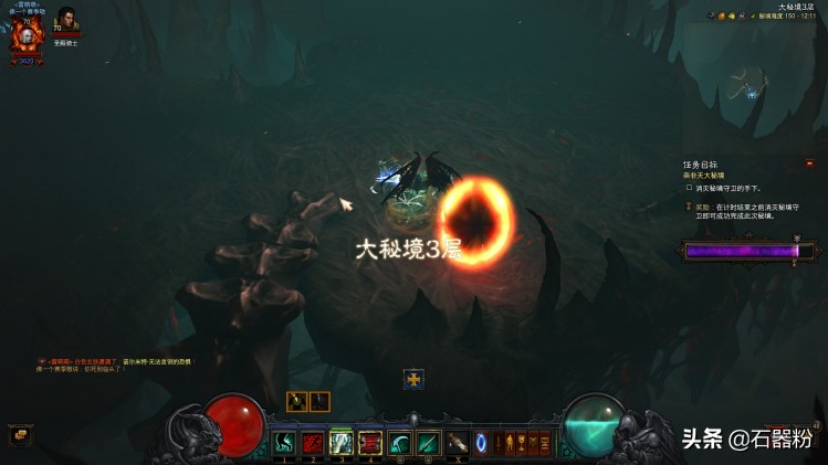 暗黑破坏神3死灵法师单人150层大秘境通关心得3-4K巅峰