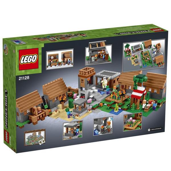 Minecraft旗舰来临：乐高LEGO发布我的世界珍藏版21128村庄