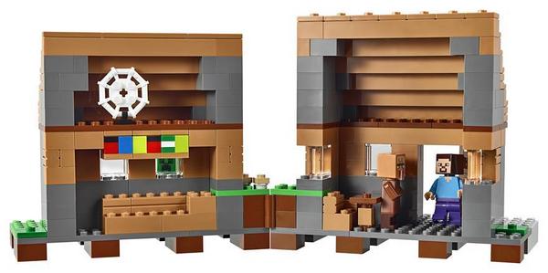 Minecraft旗舰来临：乐高LEGO发布我的世界珍藏版21128村庄