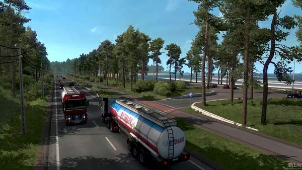 《欧洲卡车模拟2》新DLC宣传片 欣赏波罗的海沿岸美景