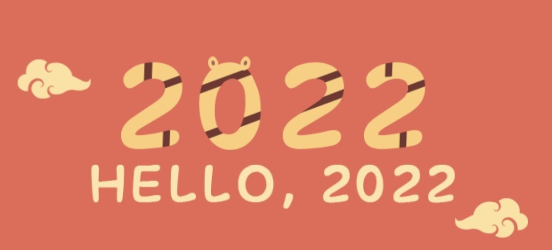 2022年第一天，新的一年，新的虎年，送你10份满满的祝福