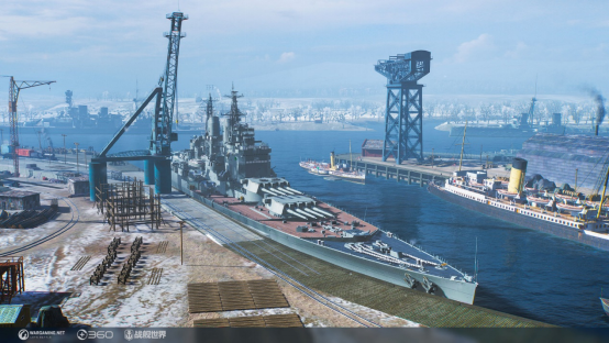 《战舰世界》新版本降临，打开造船厂生产新舰船吧