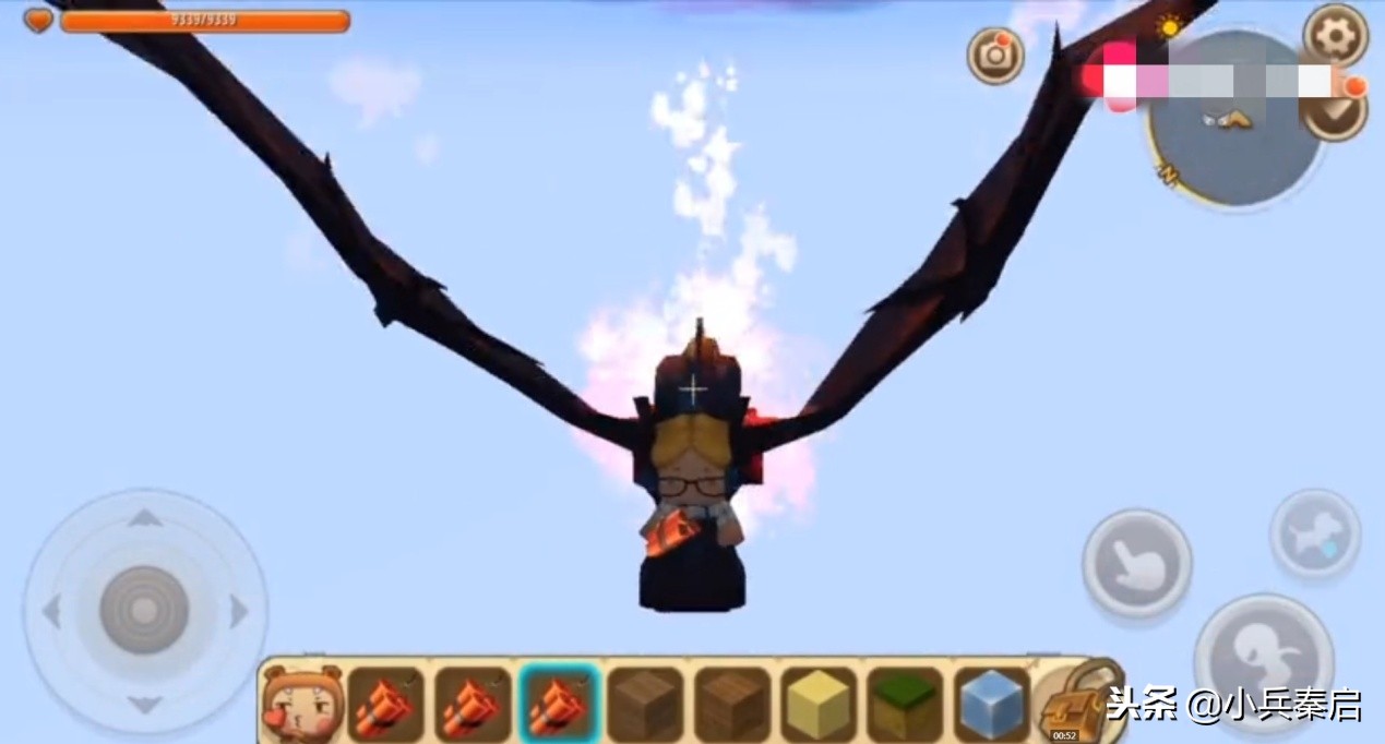 迷你世界：玩家意外发现驯服远古巨龙的方法，还能当坐骑飞上天！