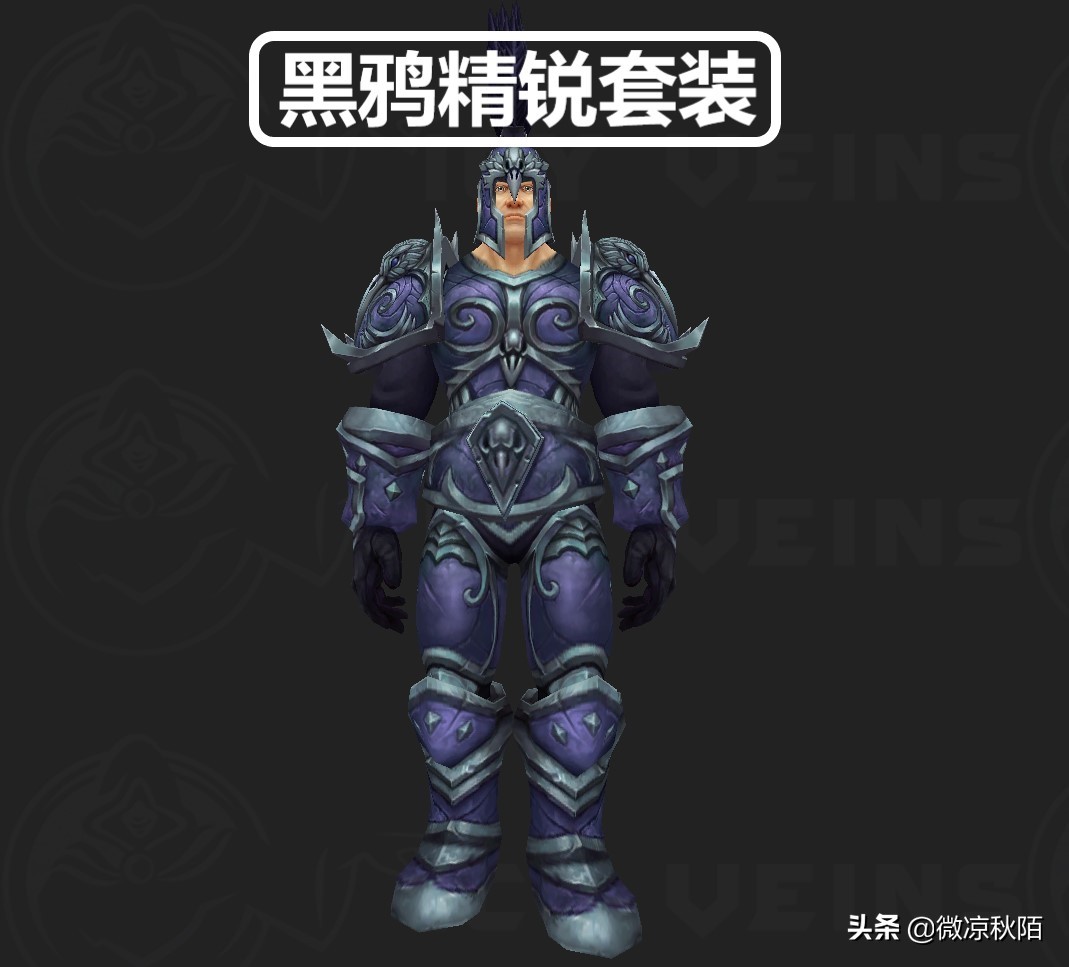 魔兽世界:9.1.5“黑鸦堡”传承外观,板甲三职业都可以幻化