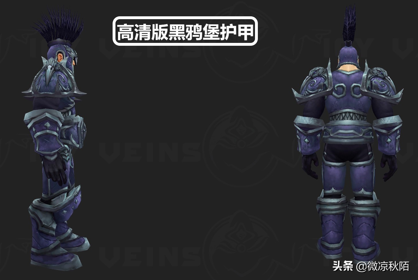 魔兽世界:9.1.5“黑鸦堡”传承外观,板甲三职业都可以幻化