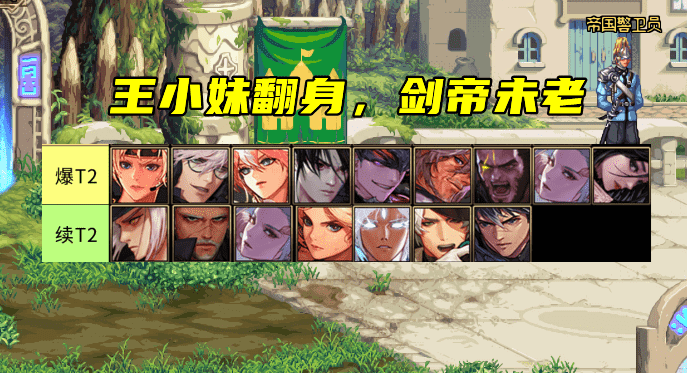 dnf100级版本职业排行图（12月全职业排名）  第2张