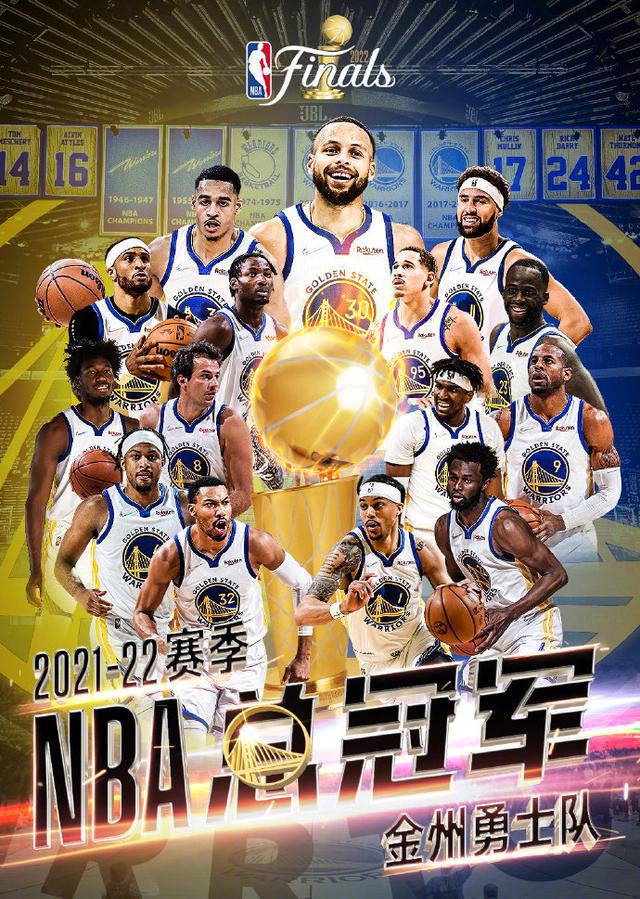 nba2021总冠军（勇士队时隔四年重夺NBA总冠军）  第2张