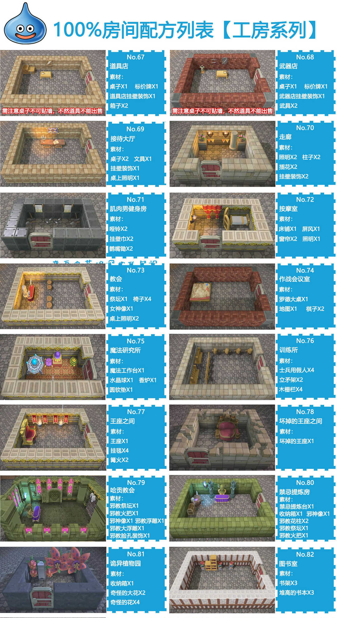 创世小玩家2房间配方图集介绍（小玩家二层房子判定方法）  第10张