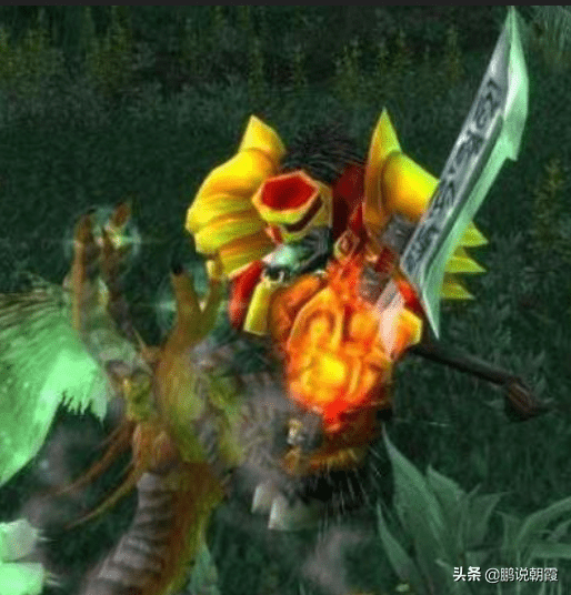 沙赫拉姆黑剑特效（魔兽世界怀旧服特效最强的武器）  第4张