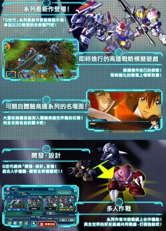 sd高达g世纪wars（《SD高达G世纪wars》正式开启游戏预约登录）--第2张