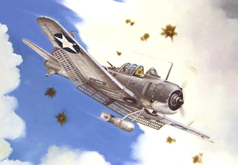 sbd无畏式俯冲轰炸机（sbd无畏式俯冲轰炸机彩色图集）  第12张