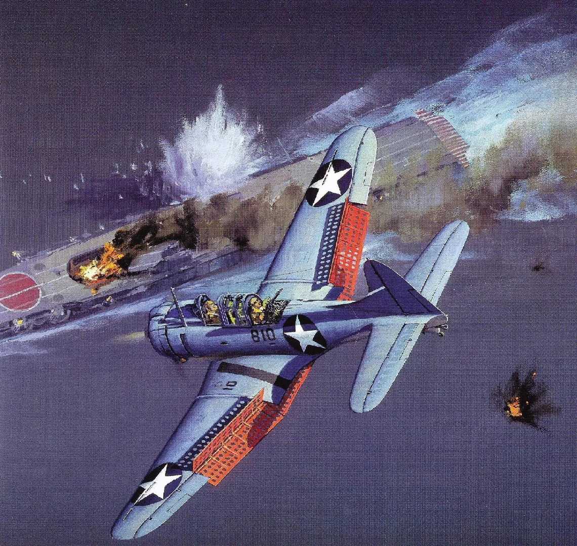 sbd无畏式俯冲轰炸机（sbd无畏式俯冲轰炸机彩色图集）  第17张