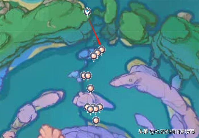 珊瑚珍珠采集路线图（珊瑚真珠多久刷新一次）  第2张