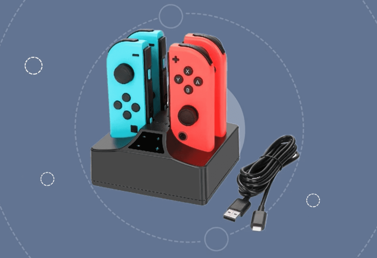switch手柄怎么充电?（任天堂switch手柄充电方法）  第5张