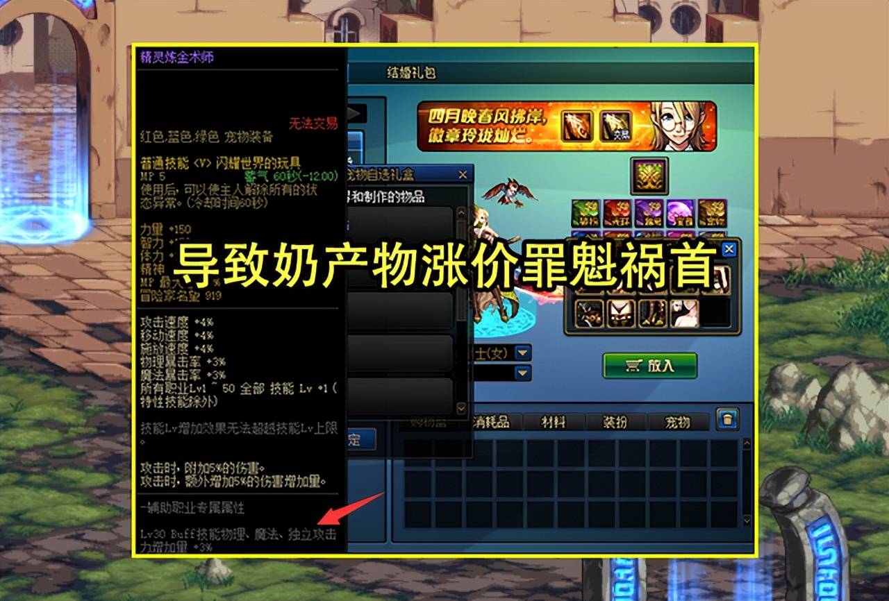 dnf奶妈首饰智力宝珠(dnf100版本智力宝珠)  第5张