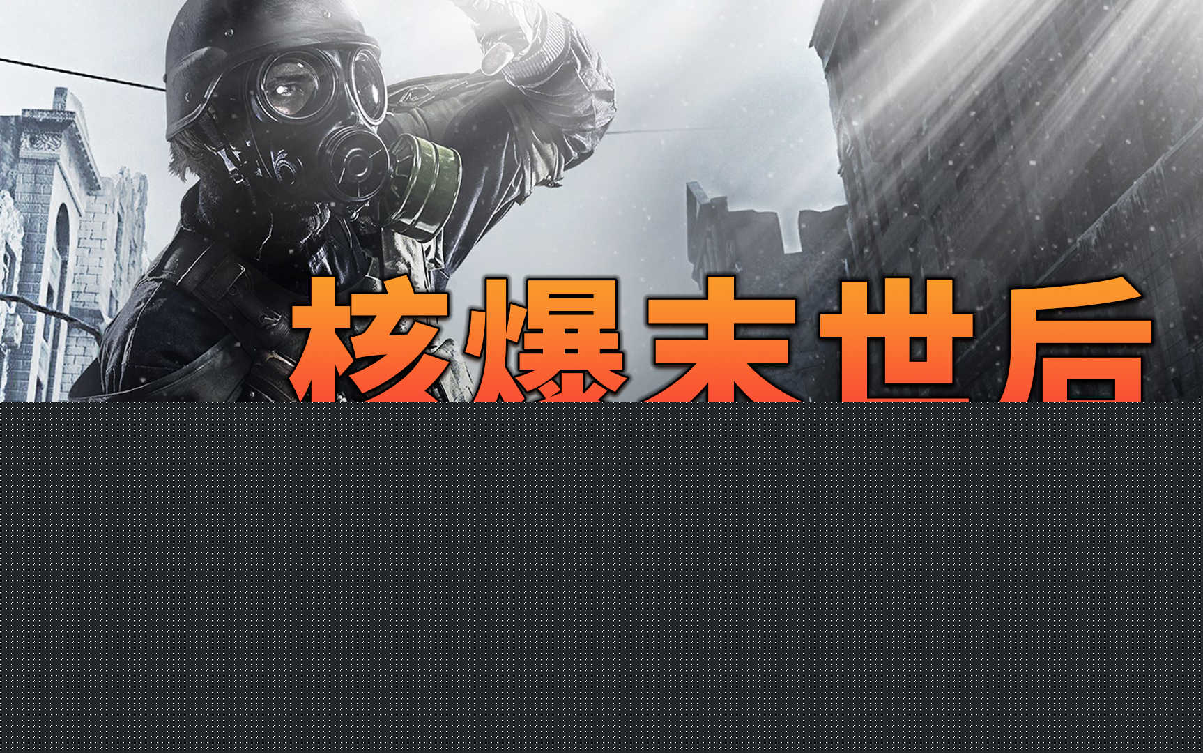 地铁2033汉化补丁（核爆后的地铁讲的啥？）--第1张