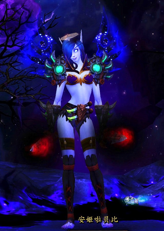 黑色礼服短裤永久幻化(魔兽世界锁甲幻化带光效的)  第16张