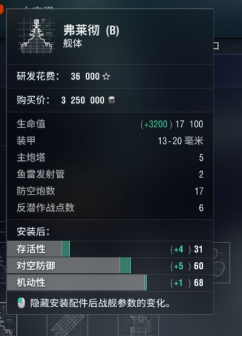 弗莱彻级驱逐舰（战舰世界游戏弗莱彻级驱逐舰介绍）  第3张