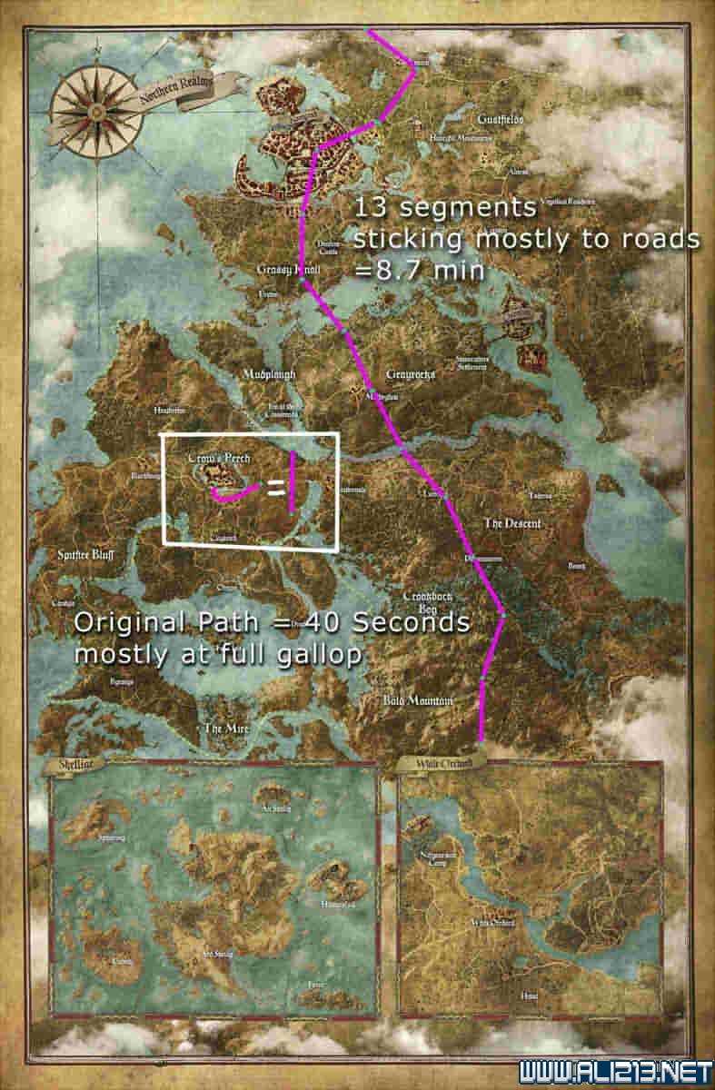 巫师3详细地图攻略（巫师3狂猎最新地图走法解析）--第1张