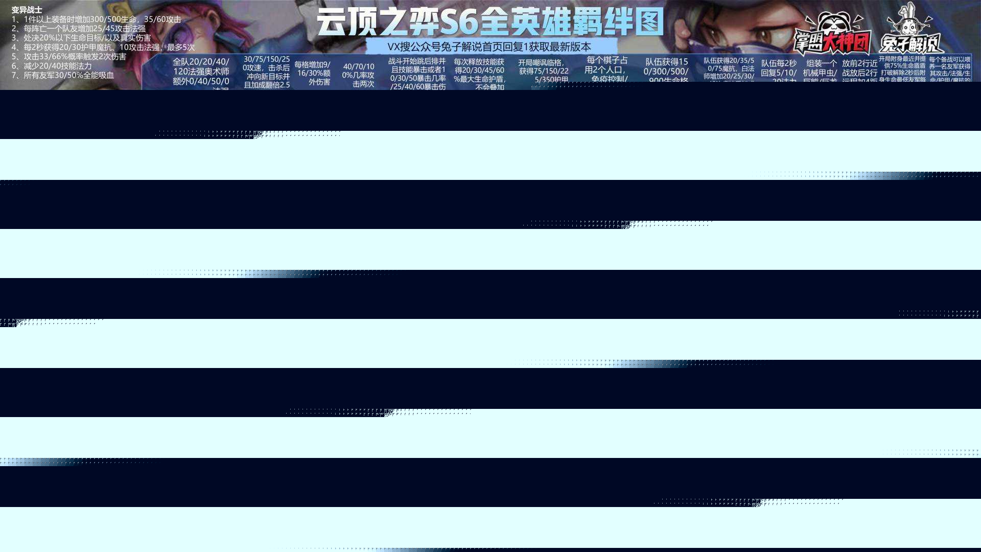 云顶之奕装备合成介绍（云顶之弈S6装备合成及羁绊全览）--第2张