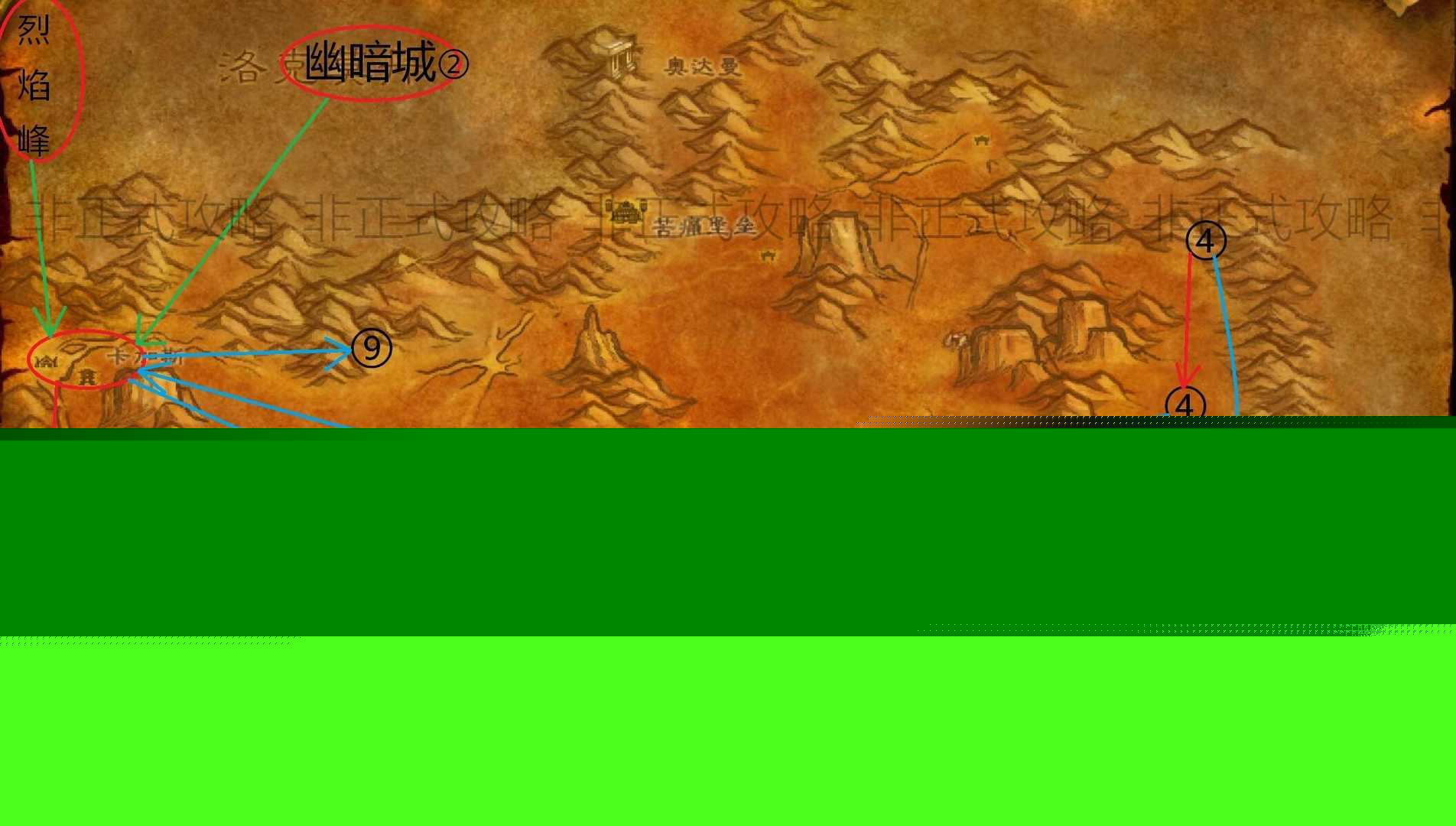 魔兽世界半边等式荒芜之地在哪（魔兽世界湿地怎么去荒芜之地）--第8张