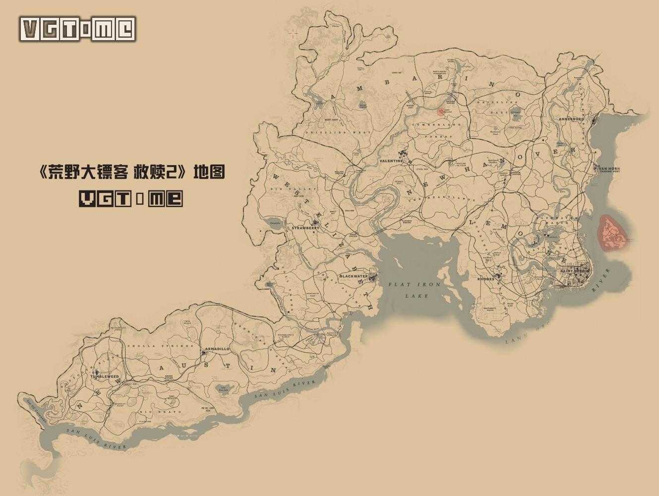 荒野大镖客2地图全开（荒野大镖客2地图迷雾全开）--第1张