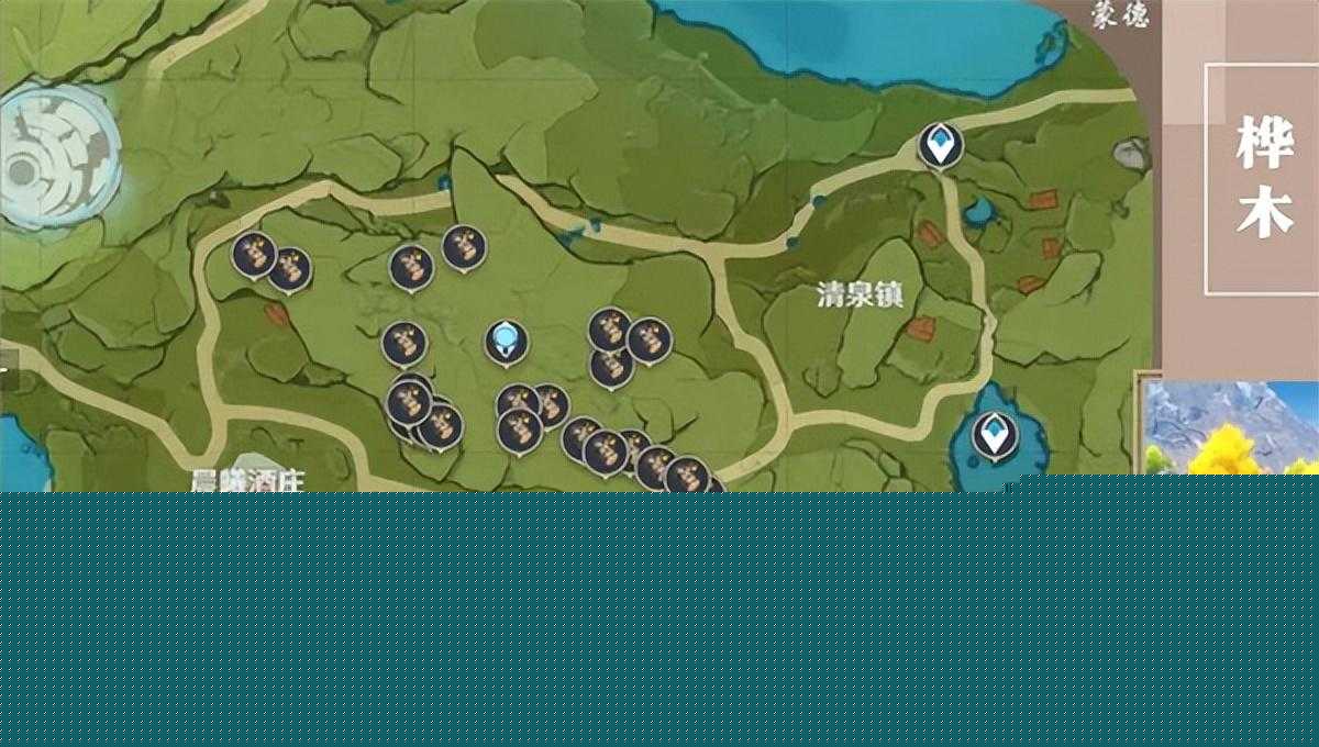 原神最新却砂木采集路线（原神木材分布地点全攻略2022）--第5张