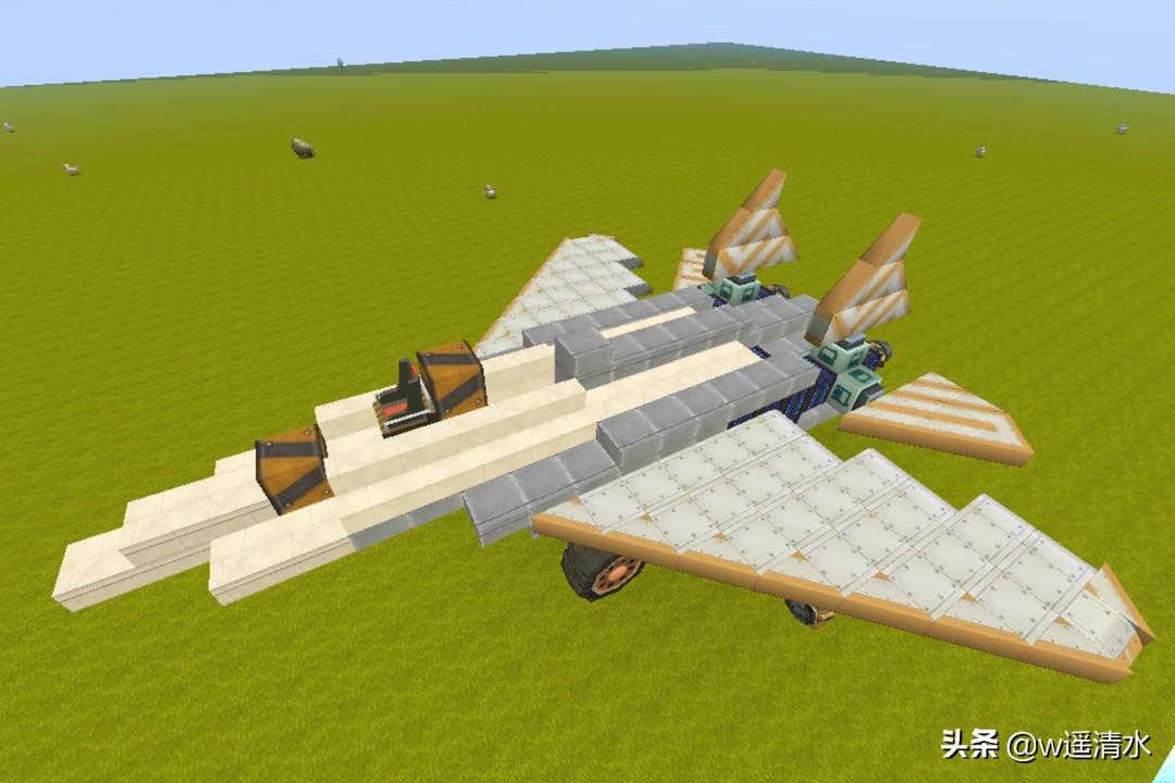 迷你世界怎么造新型飞机(迷你世界新飞机的入手教程)--第9张