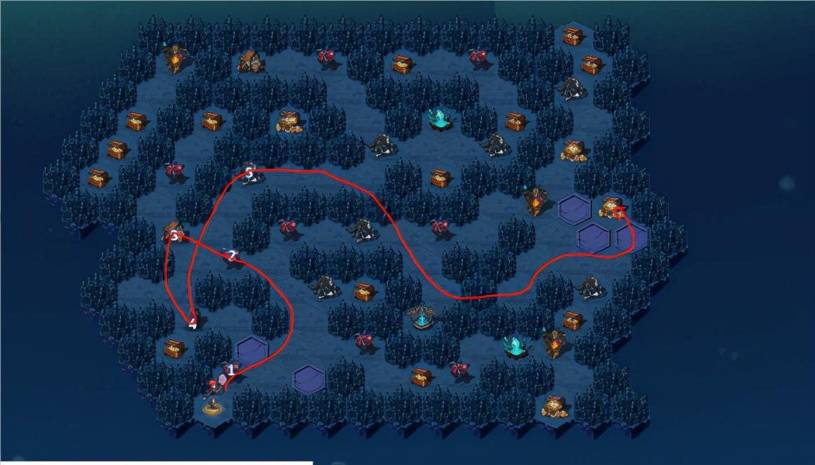 魔镜物语迷宫森林怎么过（迷宫森林通关路线图）--第1张