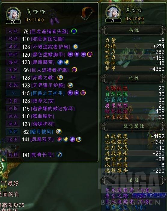 魔兽世界猎人暗属性抗性怎么堆(猎人暗抗搭配攻略分享)--第3张