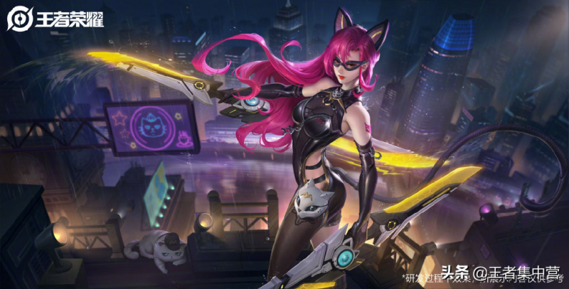 王者荣耀暗夜猫娘变动(暗夜猫娘优化后的效果一览)--第1张