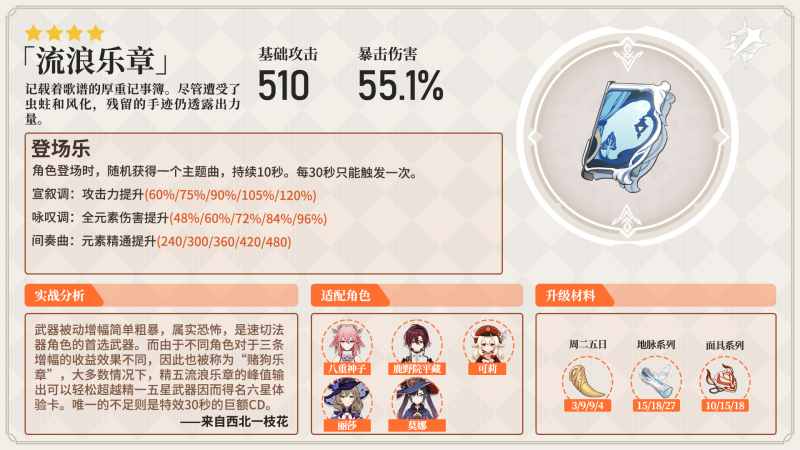 原神鹿野院平藏武器怎么搭配（平藏武器搭配推荐）--第7张