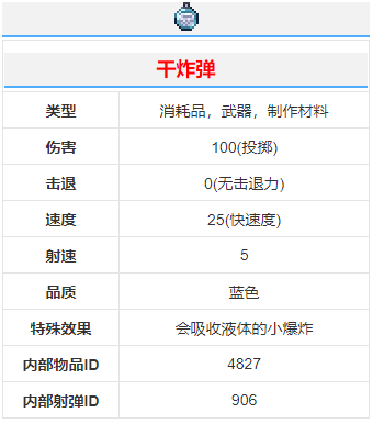 泰拉瑞亚液体炸弹怎么样-泰拉瑞亚液体炸弹武器介绍--第6张