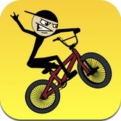 火柴人疯狂自行车游戏下载-火柴人疯狂自行车最新版游戏下载v1