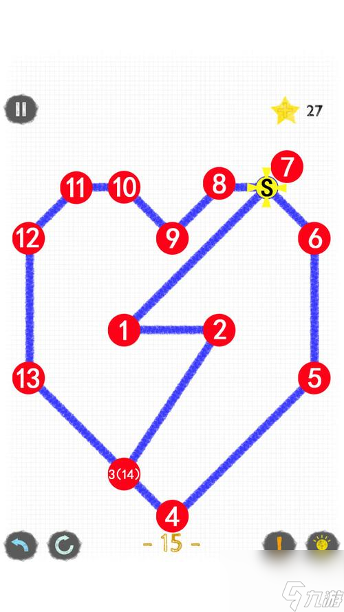 《一笔画》游戏1-10关完整通过攻略（从小白到高手，轻松搞定10关）