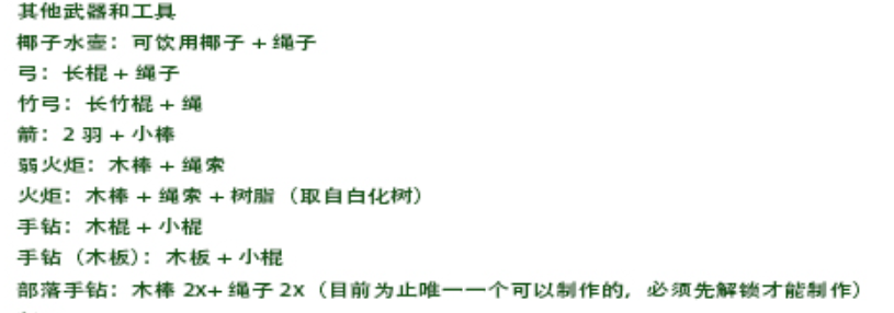 《绿色地狱》椰子水壶怎么合成